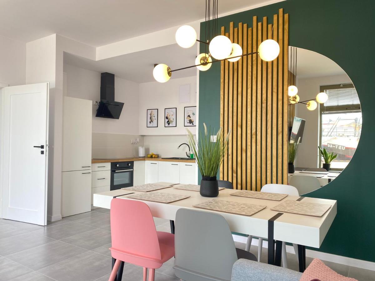 Apartamenty Baltyckie - Bulwar Portowy - Widok Na Port, Centrum, Najlepsza Lokalizacja W Ustce Устка Екстериор снимка